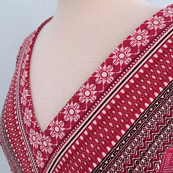 WHBM Mosaic Print Sheath Dress - Picture 9 of 12